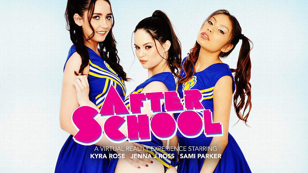 Jenna J Ross & Kyra Rose & Sami Parker & Ryan Driller in After School Slideshow