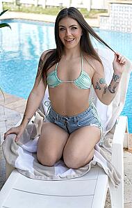 Cali Deep porn scene photoshoot