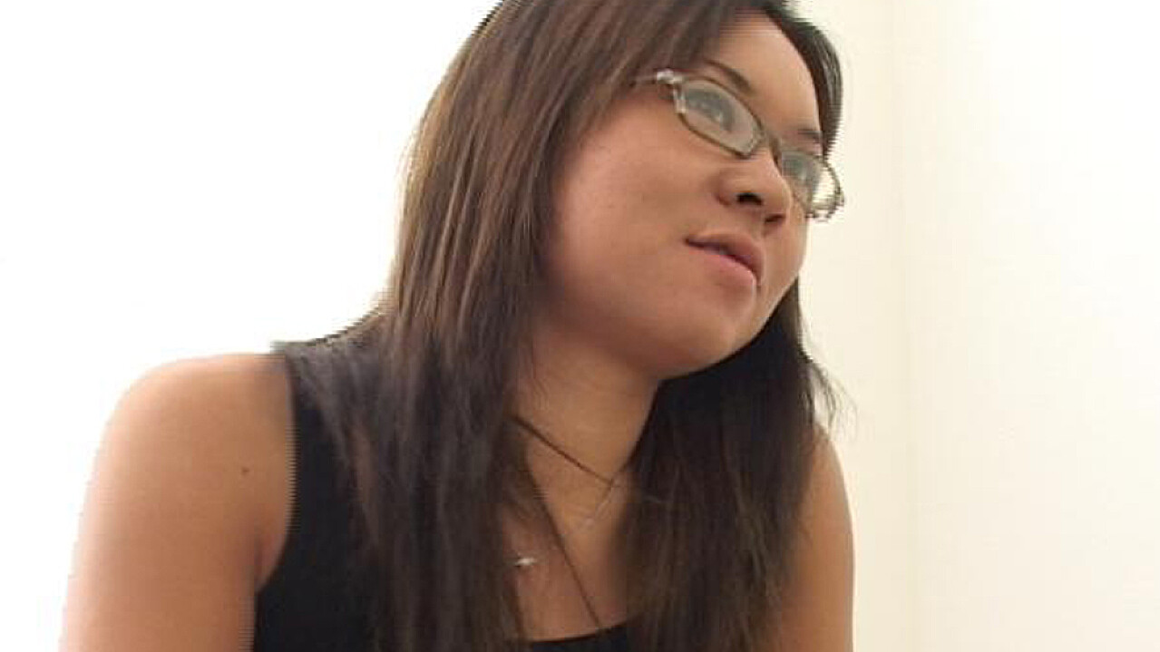Asian Kammy Fucking in the Classroom with Her Small Tits